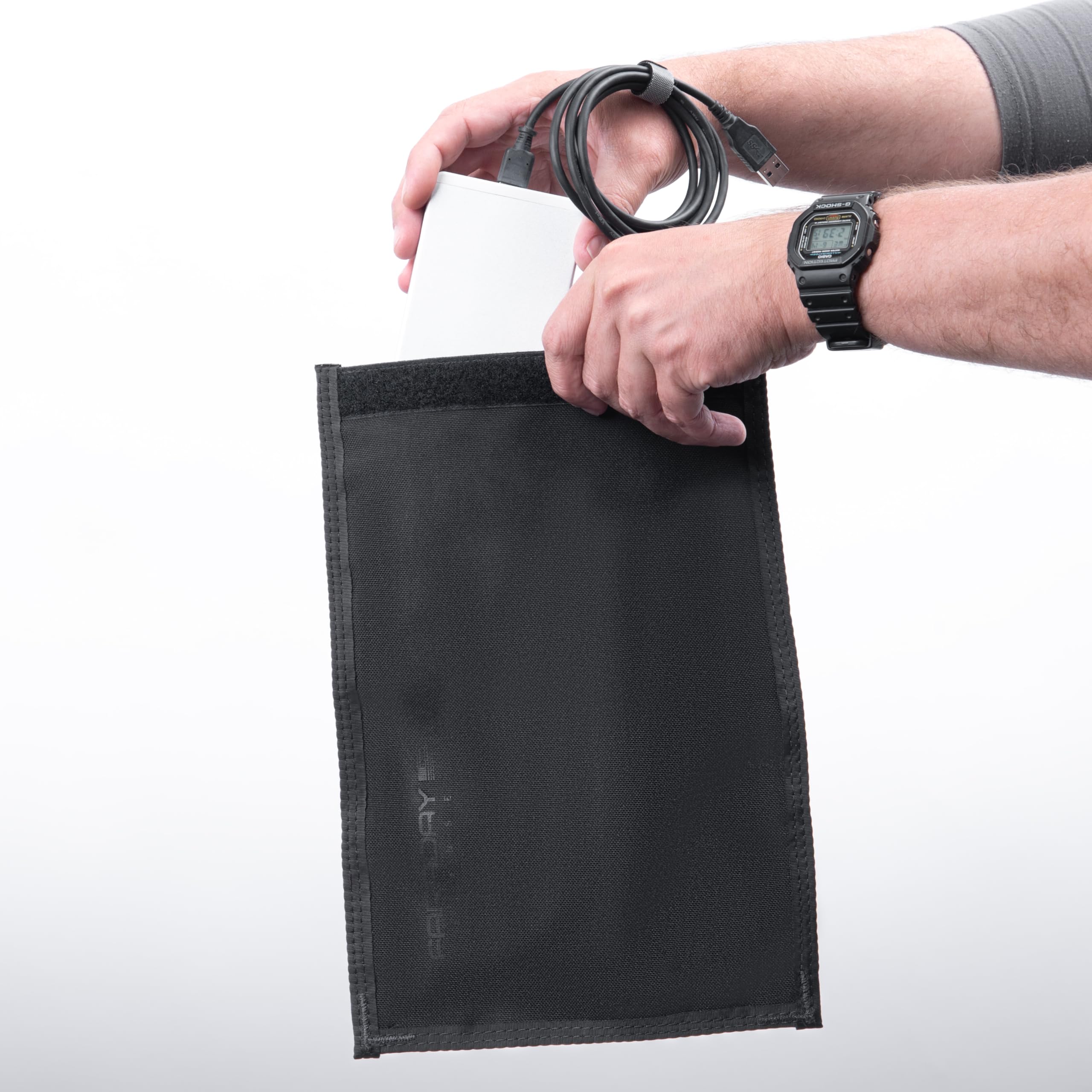 Cordura® Berry Compliant Jacket Faraday Tablet Bag | Faraday Bag | RFID Signal Blocking | Military Grade | Made in The USA | Anti-Tracking | RF Shielding