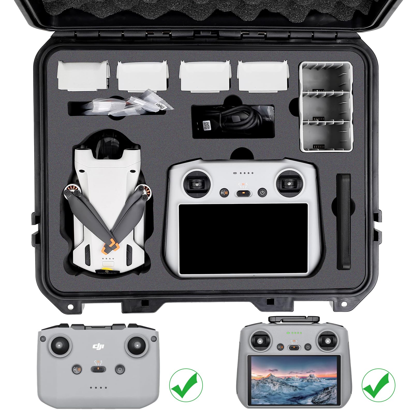 Amazon.co.jp: DJI Mini 3 Proドローン用ハードケース - DJI Mini 3 