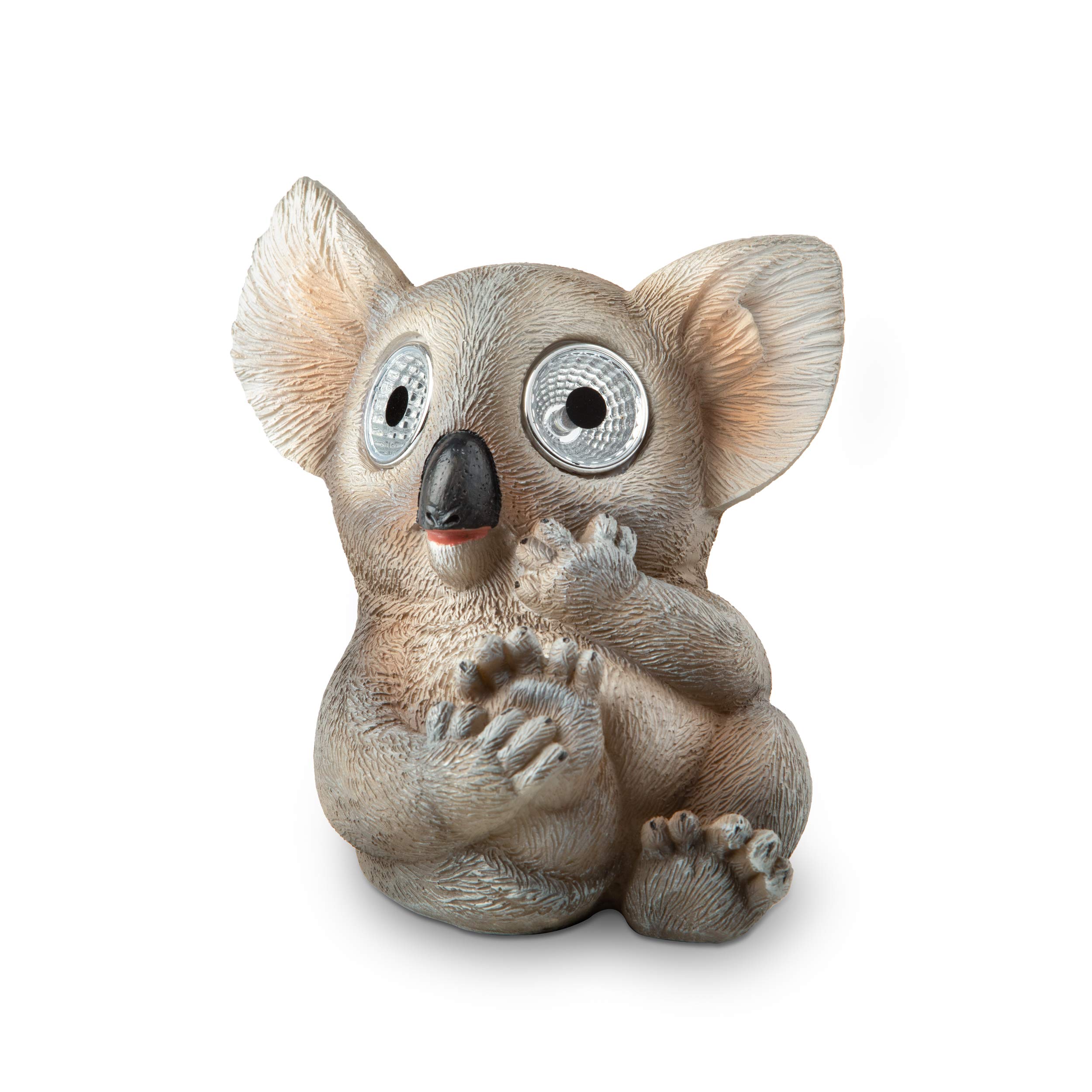 Solar Garden Koala Decoration | Outdoor Yard Decor - Lawn Ornaments | Solar Decorative Lights for Patio, Balcony, Deck | Weather Resistant - LED | Housewarming Gift | Auto On/Off