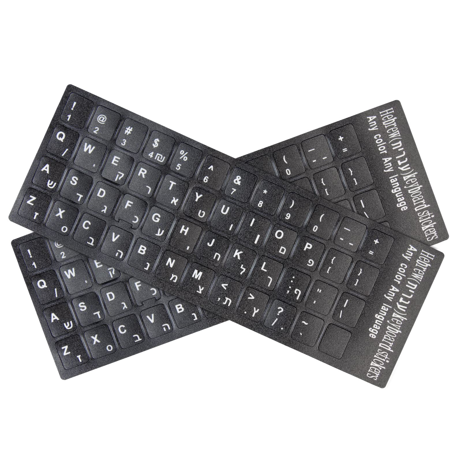 Buy HebrewEnglish Keyboard Stickers for Laptop/Desktop PC, Hebrew