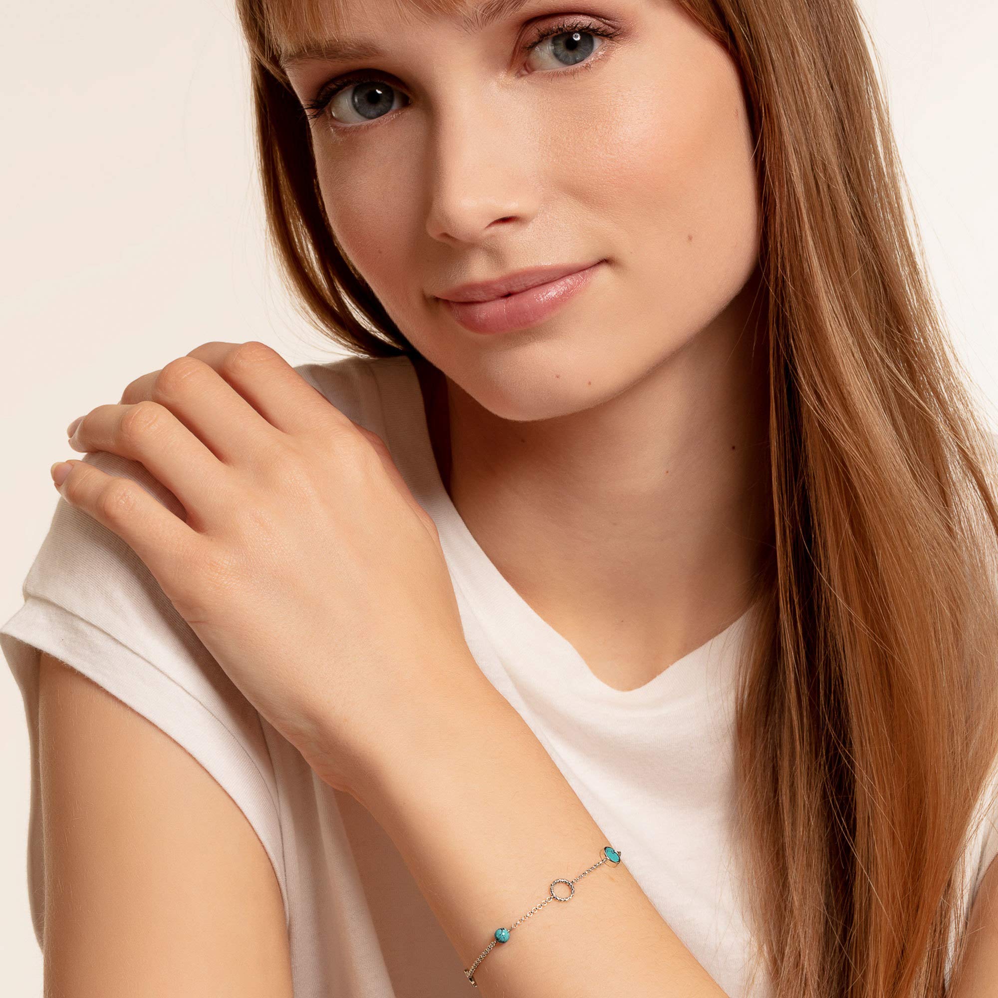 Thomas Sabo Pulsera de plata para mujer