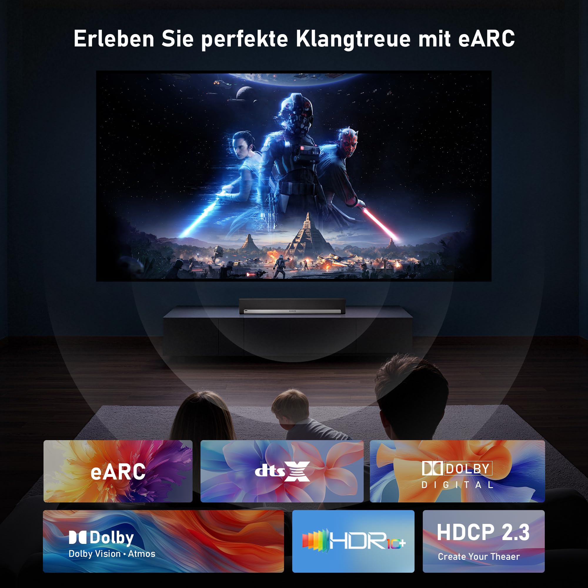 8K Fibra Ottica HDMI Cavo 30m 48Gbps Ultra Sottile Cavo HDMI 8K a 60Hz, 4K a 240Hz, HDR dinamico, eARC, HDCP 2.2 e 2.3, 3D, compatibile con laptop, PC, PS5, Xbox, HDTV, proiettore