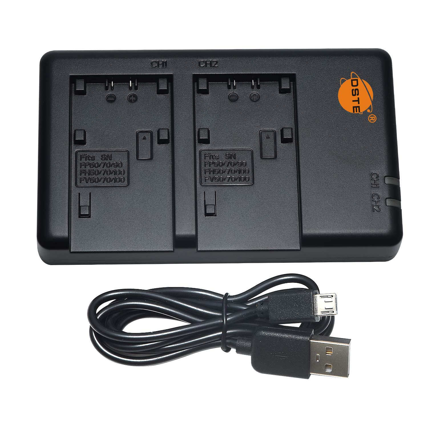 Batteria Ricaricabile DSTE Per NP-FV70 - Compatibile Sony DCR-SR88, HDR-CX Series, 7.4V 2600mAh - Foto 10