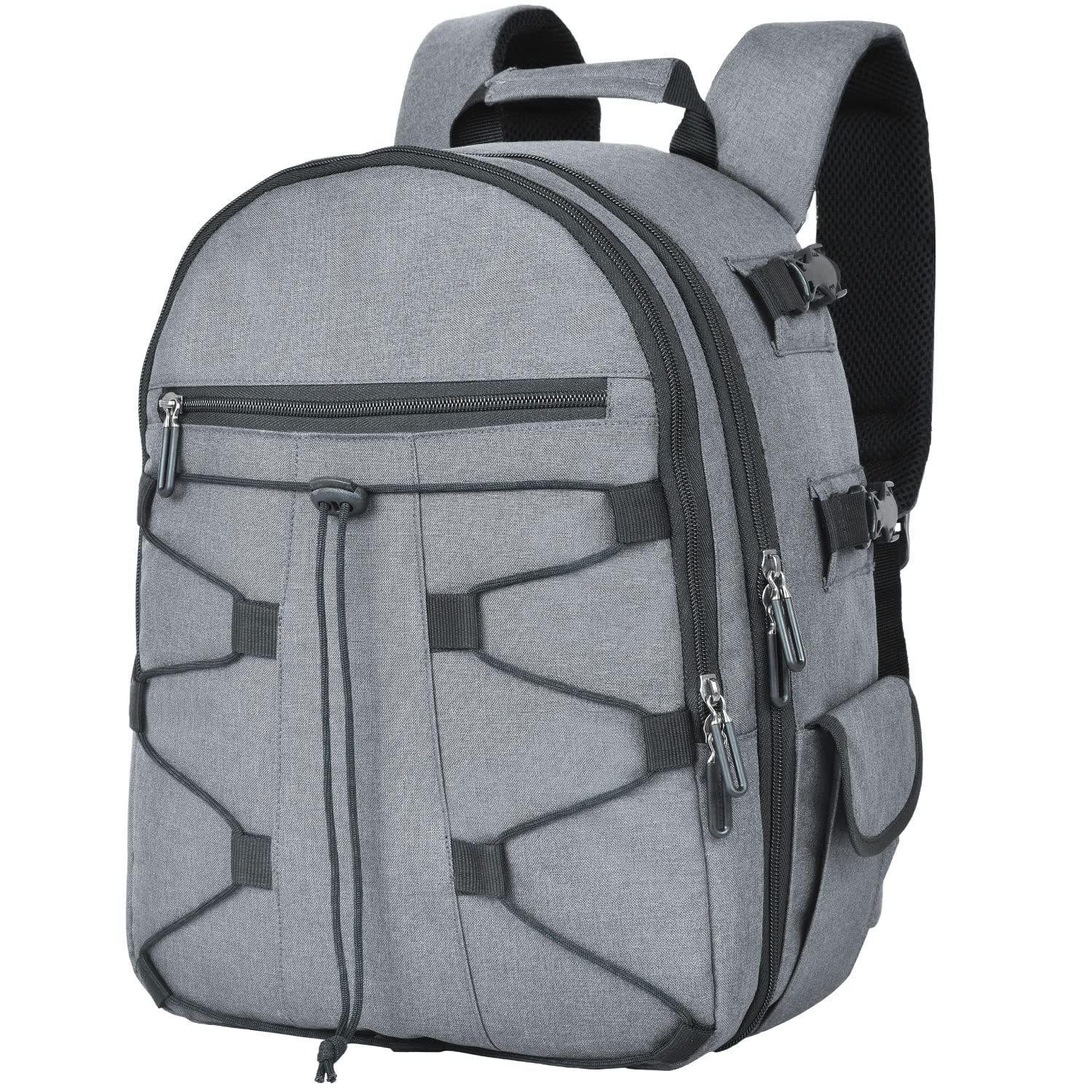 FATMUG Camera Backpack for SLR/DSLR, Lens, Accessories and Tripod Holder with Adjustable Compartments (Multicolor)