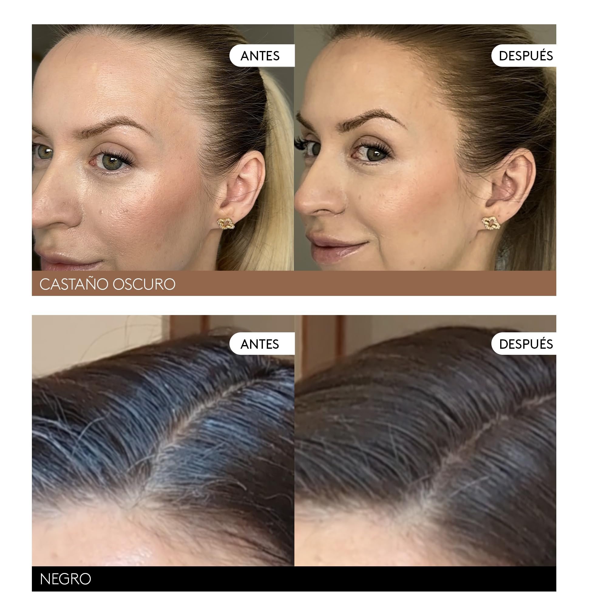 COCUNAT - Instant ROOT - Polvos Capilares Cubre Canas y Raieces - Efecto Recién Teñido En Cuestión De Segundos - Fórmula De Polvo Mineral - Medium Brown