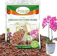 Vista 14 de Legigo Corteza orgánica para macetas de orquídeas de 4 cuartos de galón - Mezcla natural para macetas de corteza de orquídea, astillas de madera