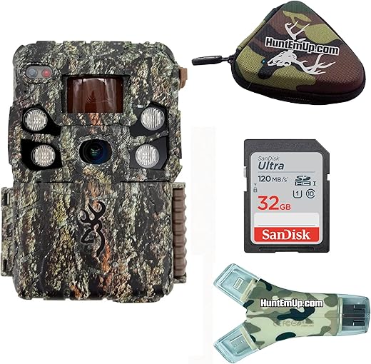 Browning Defender Wireless Vision Pro HD Trail Game Camera Bundle with 32GB Memory Card Card Reader - 24 Megapixel - BTCVPHD