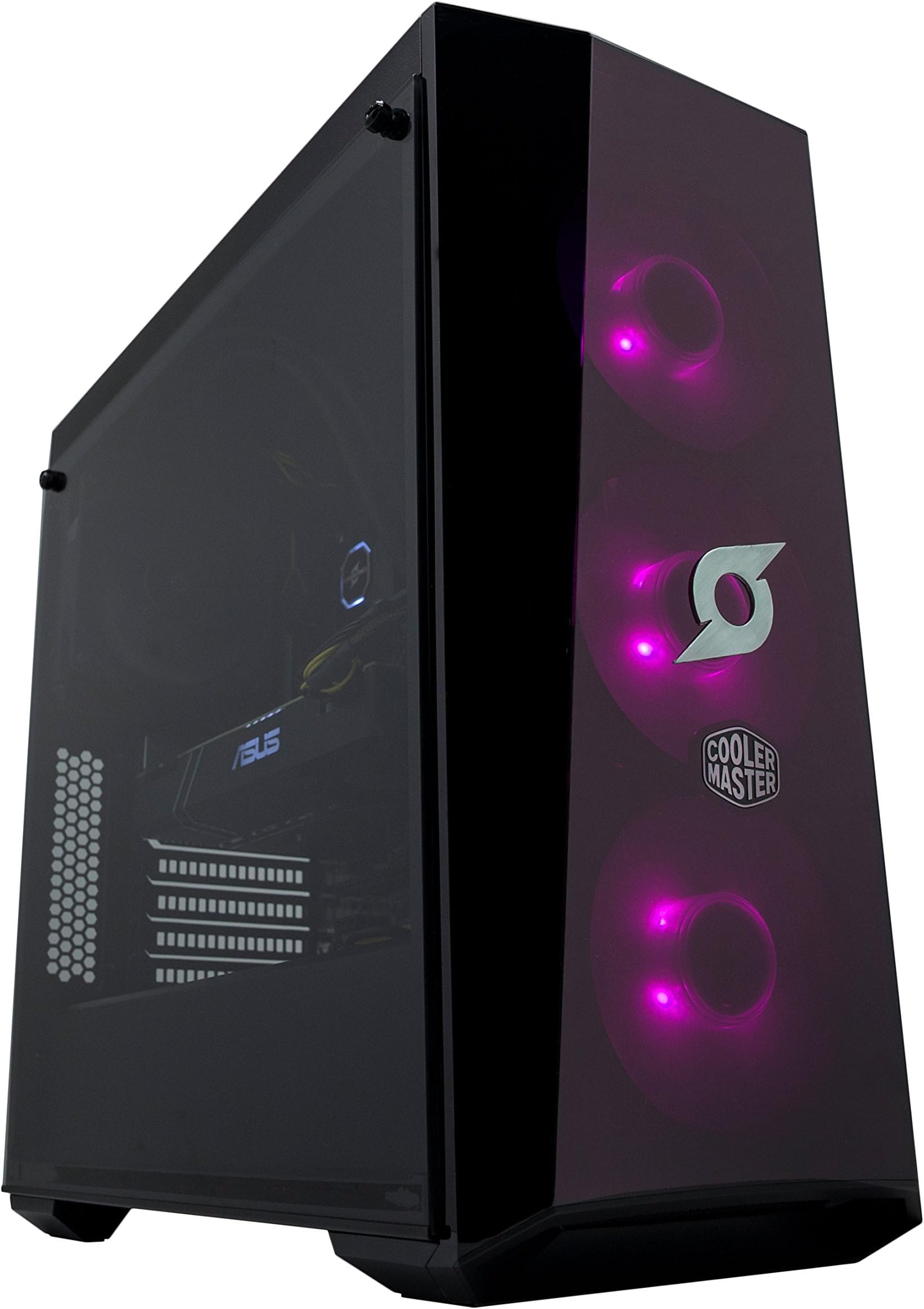 Stormforce Crystal i7 8700K Gaming PC - (Black) (Intel Core i7 Processor, 16 GB RAM, 1 TB HDD, 250 GB SSD, NVIDIA GeForce GTX 1070Ti Graphics, Windows 10 Home)
