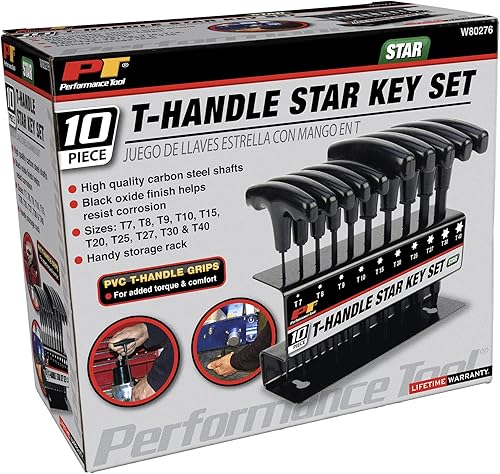 Miniatura 9 de Set Wilmar Performance Tool W80276 de 10 piezas con estrellas