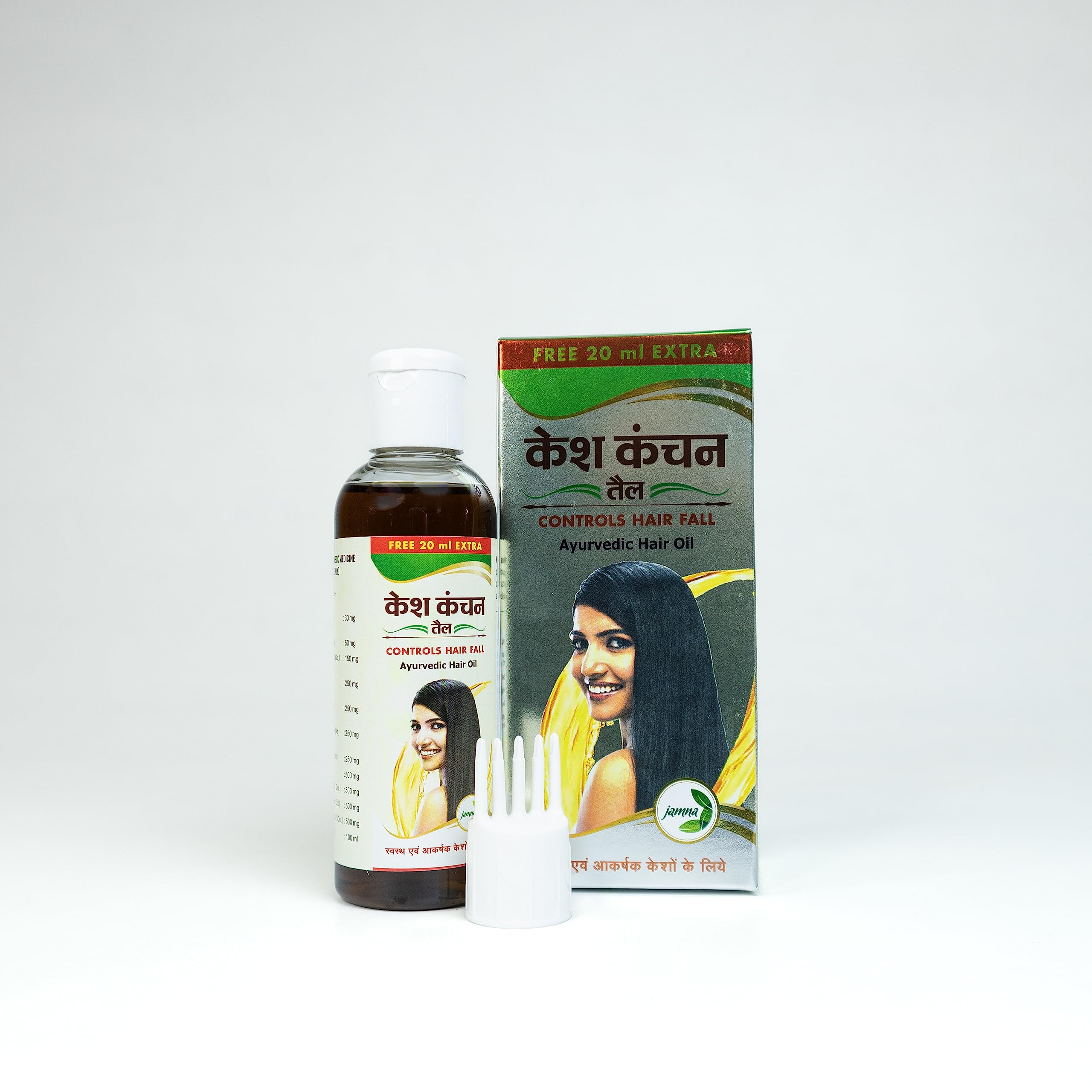 JamnaPharmaceuticals Kesh Kanchan Taila Herbal Hair Oil - 100ML (Pack of 2)