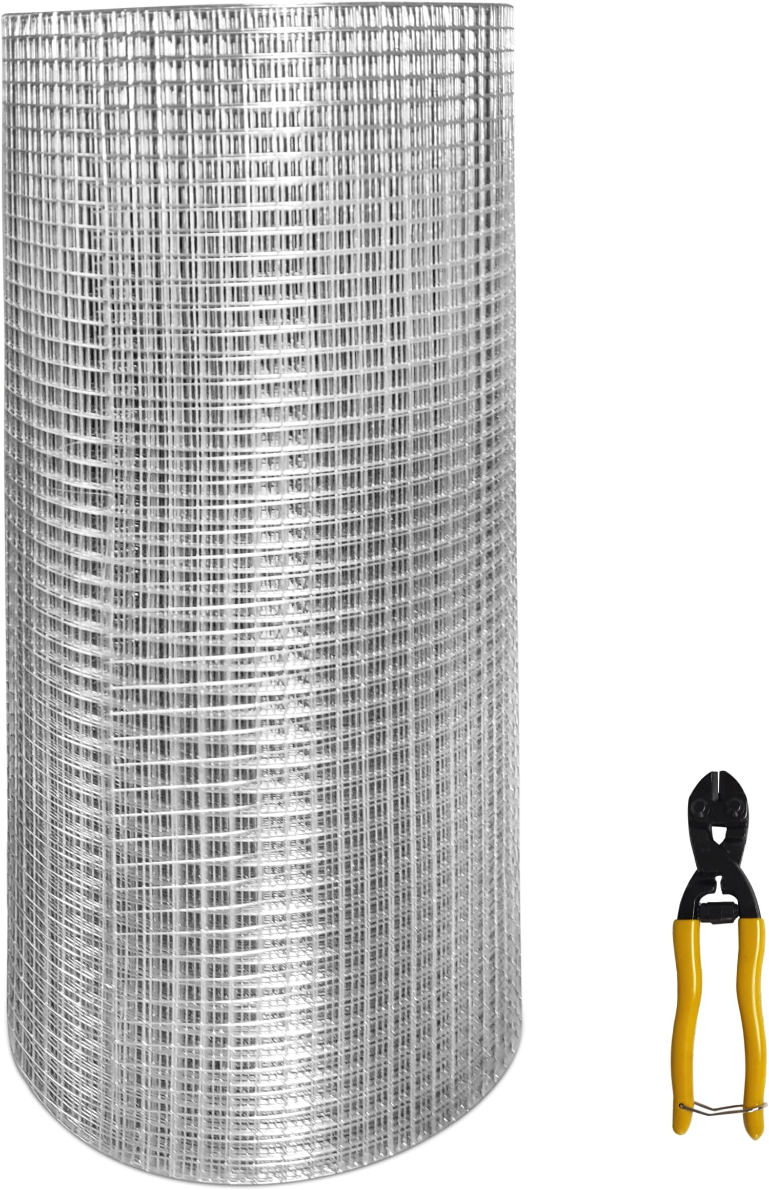 VORVIL Galvanized Hardware Cloth, Hot Dipped Galvanized, Welded Mesh