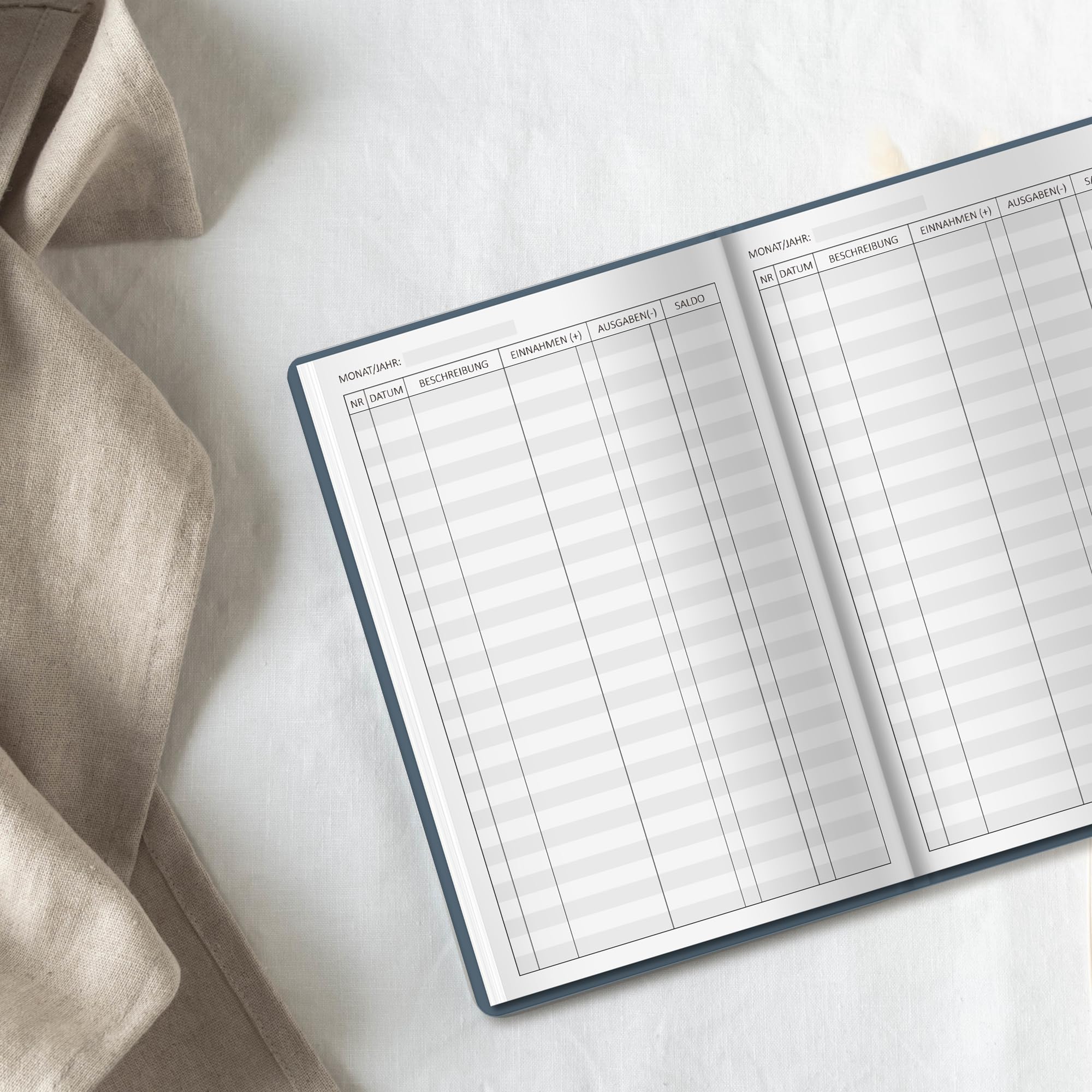 BIROYAL Budget Book, 120 Pages Spiral Finance Book, Accounting Book of Invoices and Expenses - Image 3