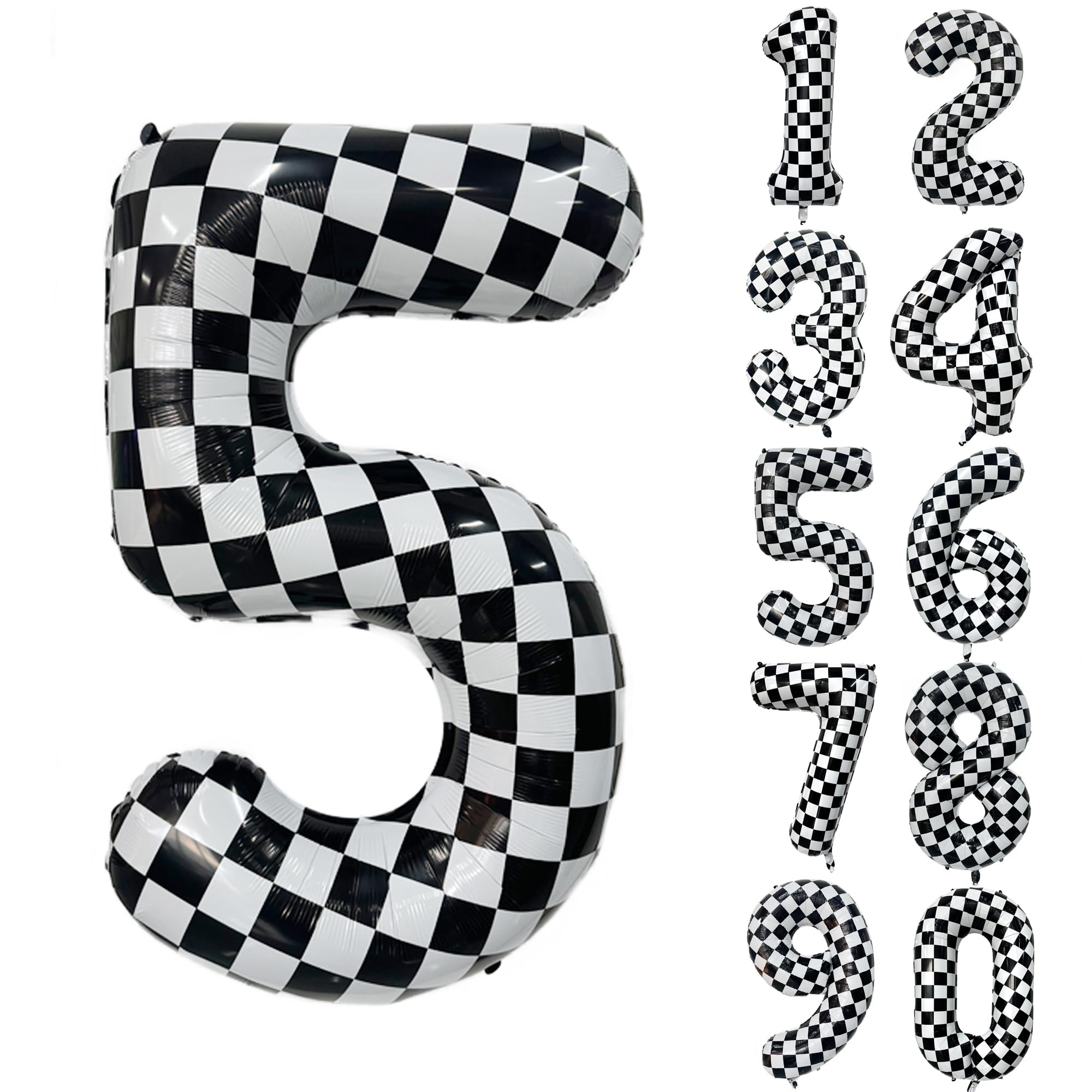 Red 0 balloon 40 Inch Giant Helium Foil Number 0 to 9 Red Balloon Birthday Wedding Party Digital Decorations (Number 0) — view 632