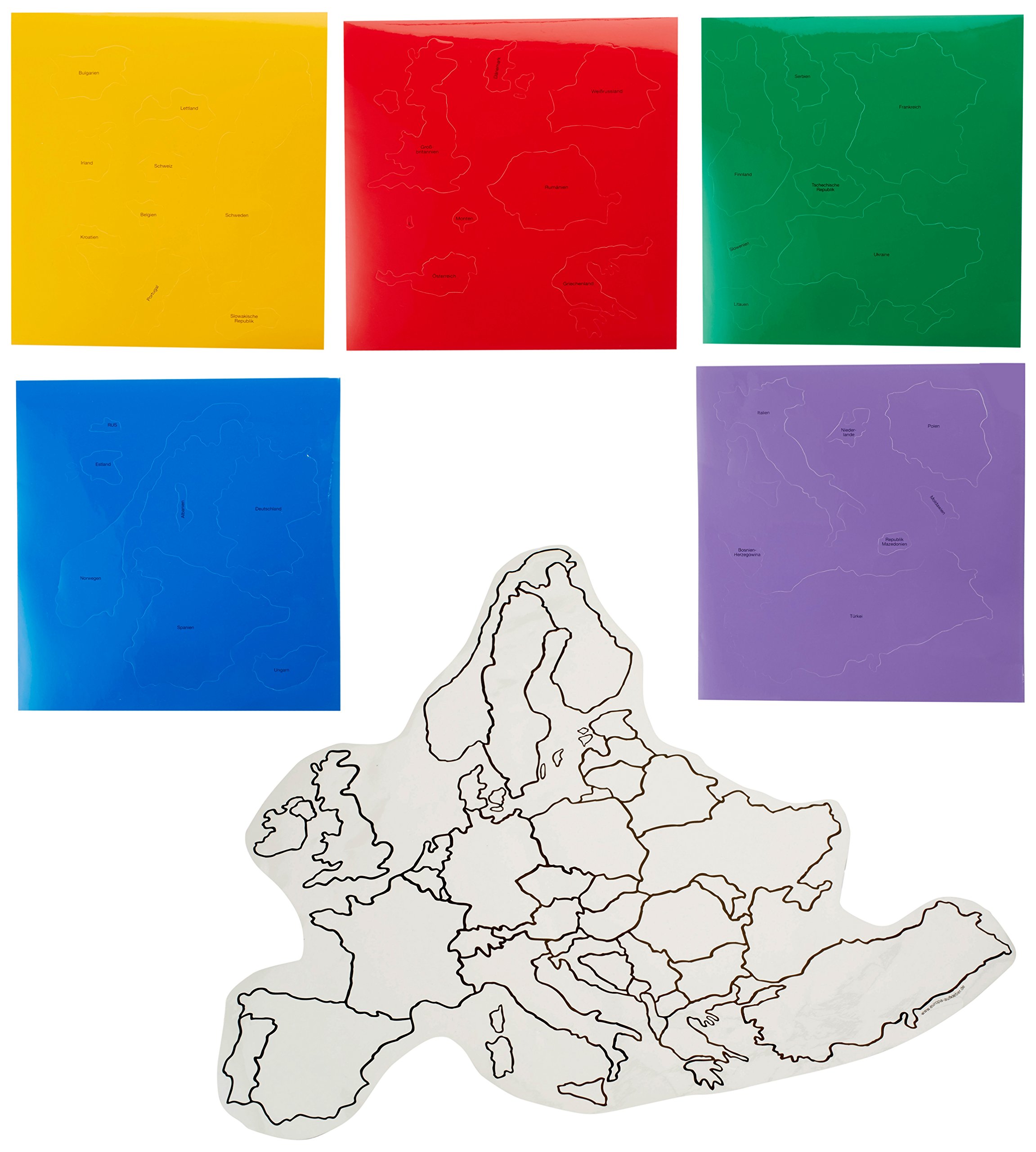 Europa-Aufkleber-Set