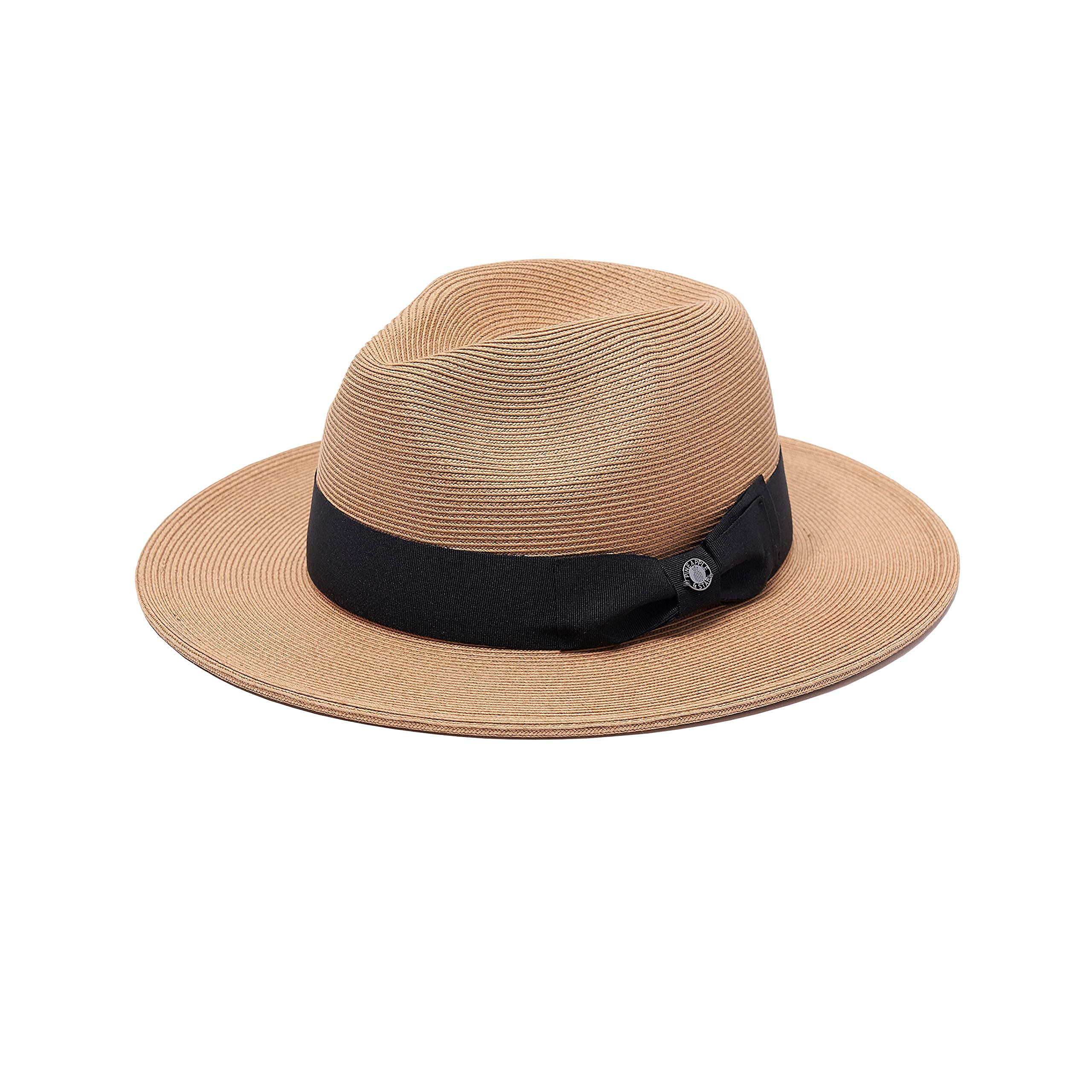 Pineapple&Star HatPineapple&Star Sun Straw Fedora Beach Hat Fine Braid UPF50+ for Unisex