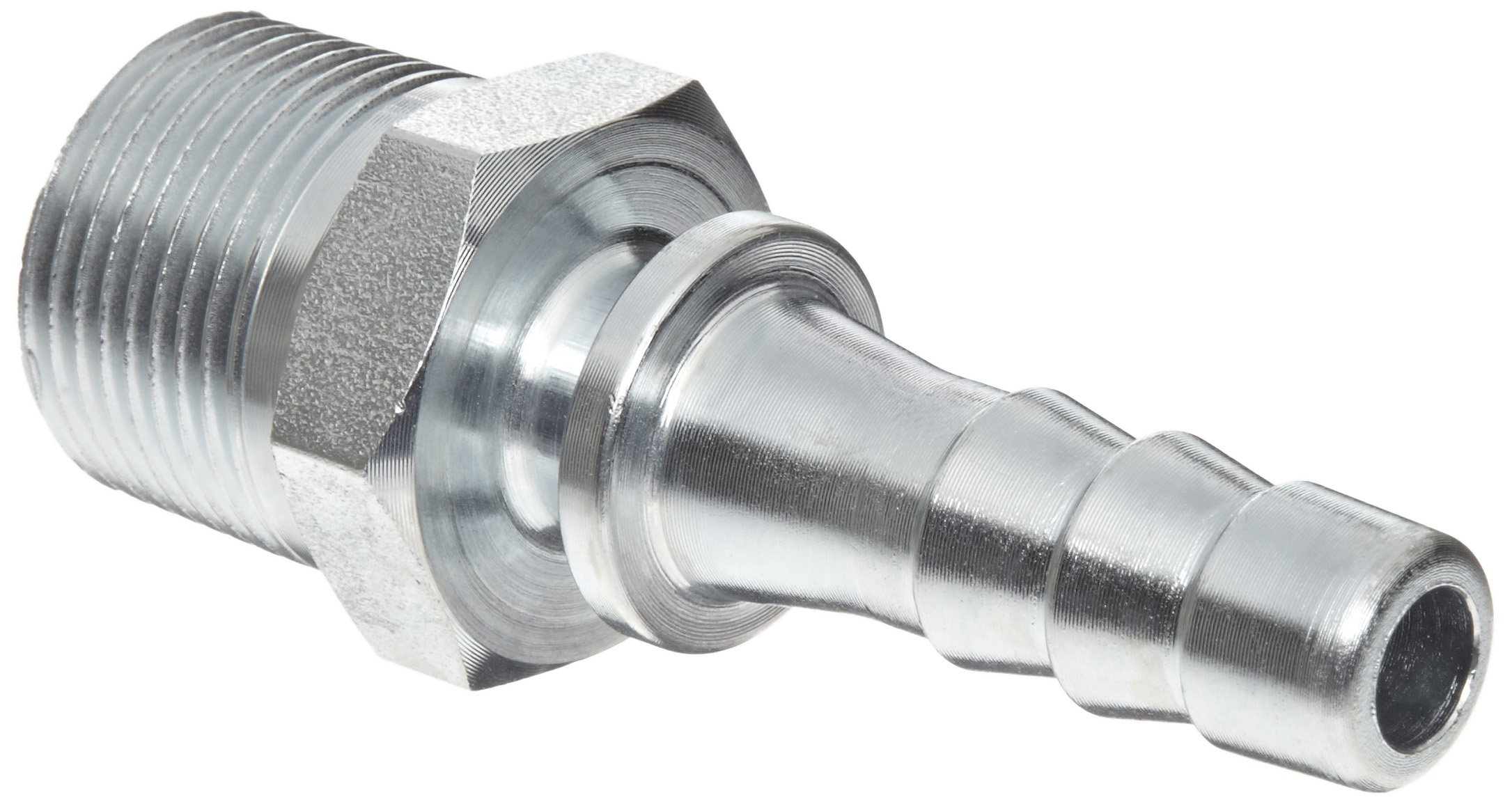 Dixon Boss MS Serie Stahl Schlauch Armatur, Vorbau, NPT Stecker X Schlauch ID Stacheldraht, 3/4 Inches NPT Male x 1/2 Inches Hose ID, 1