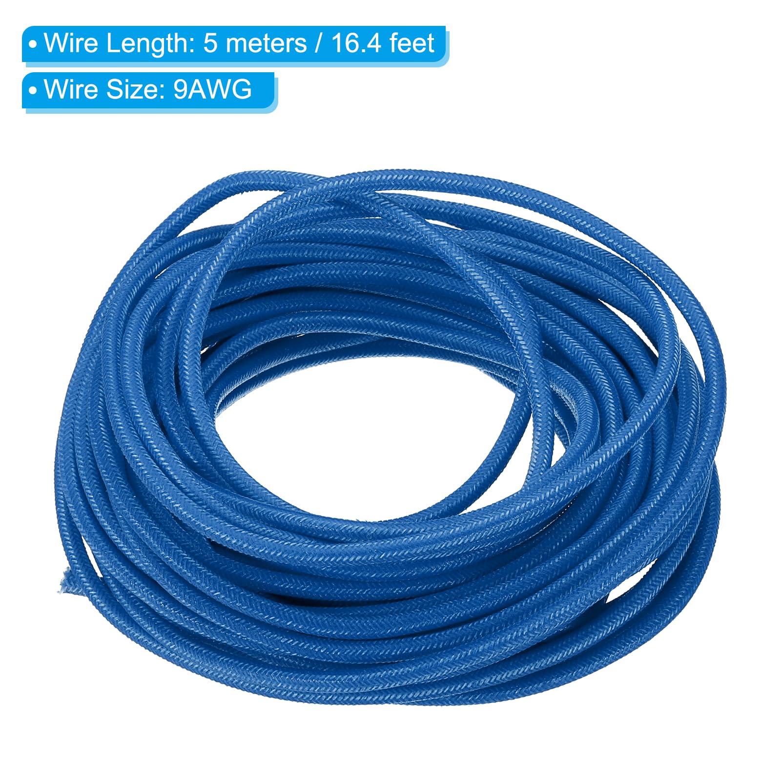 PATIKIL 16.4Ft 9AWG Electronic Wire - Image 2