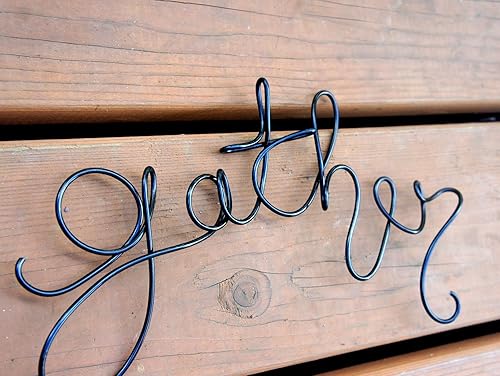 Miniatura 4 de Rustic Gather Sign for Modern Farmhouse Kitchen, Dining Room