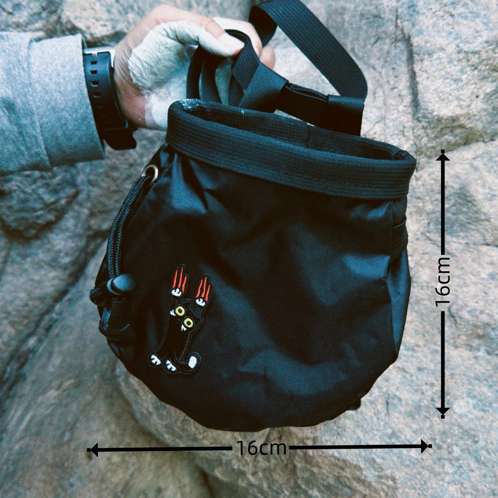 Sacchetto Portamagnesite per Arrampicata, Regalo Multiuso per Uomini E Donne,