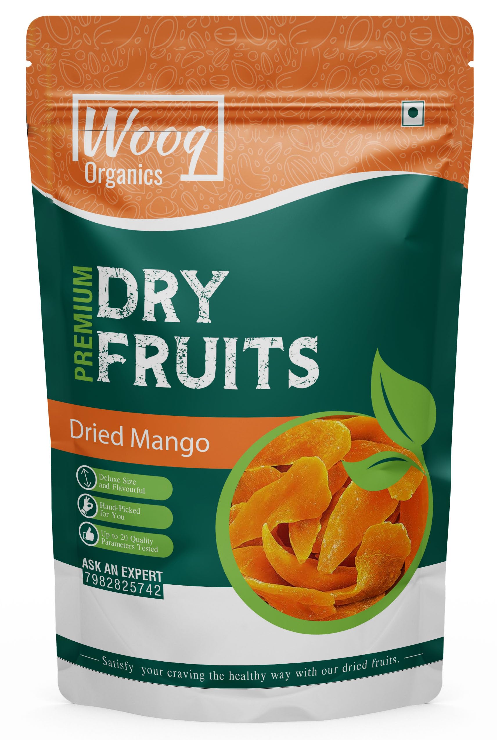 Wooq Organics Premium Gourmet Dried Mango 1kg, All Natural I Good Source of Fiber | Slice (B0BN33QVY8) Amazon Price History, Amazon Price Tracker