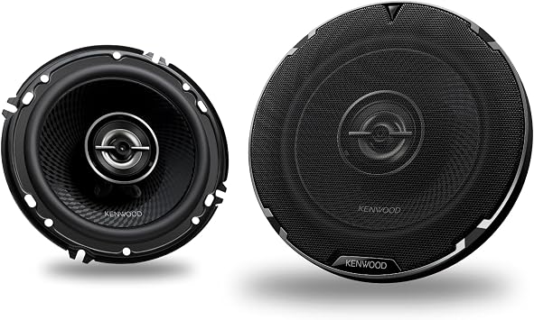 Kenwood KFC-1698RS 6-1/2" 2-Way Car Speakers 320W Peak Power, Acoustic Sound Harmonizer, Sound Field Enhancer, Easy Installation