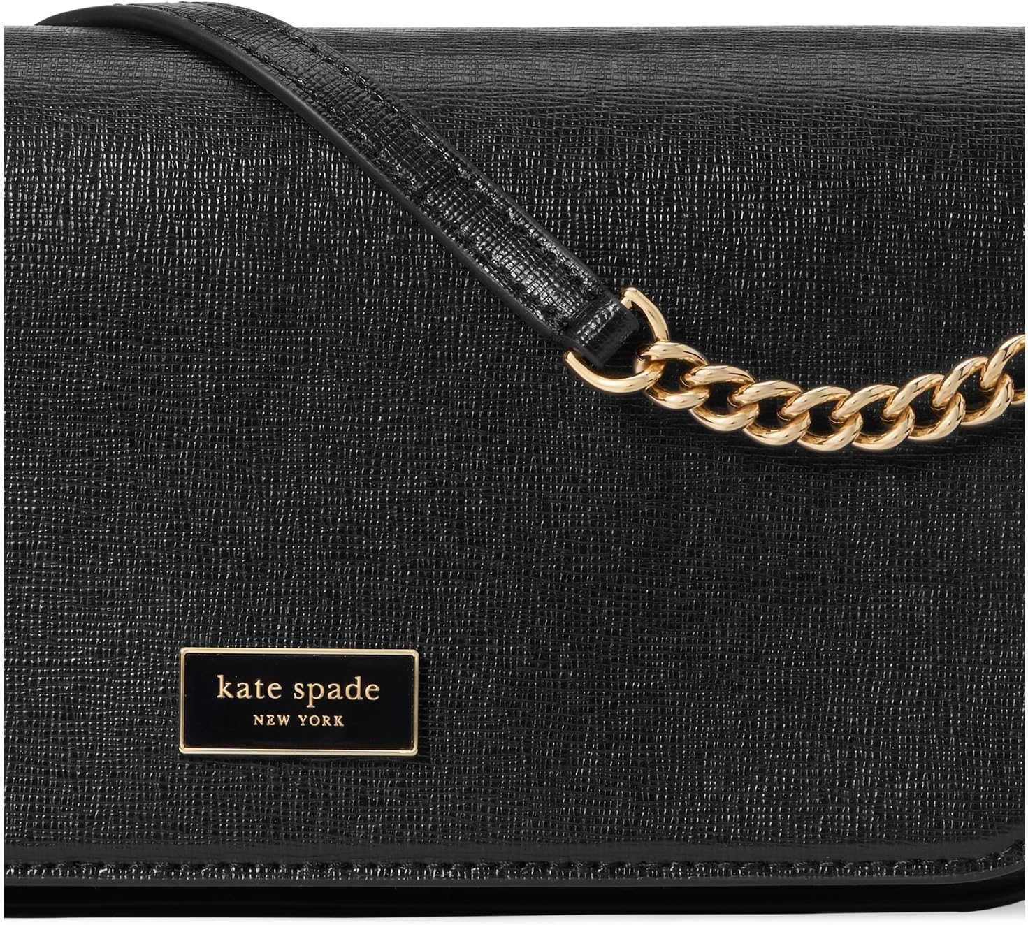 kate spade new york Serena Saffiano Leather Flap Chain Wallet - Image 6