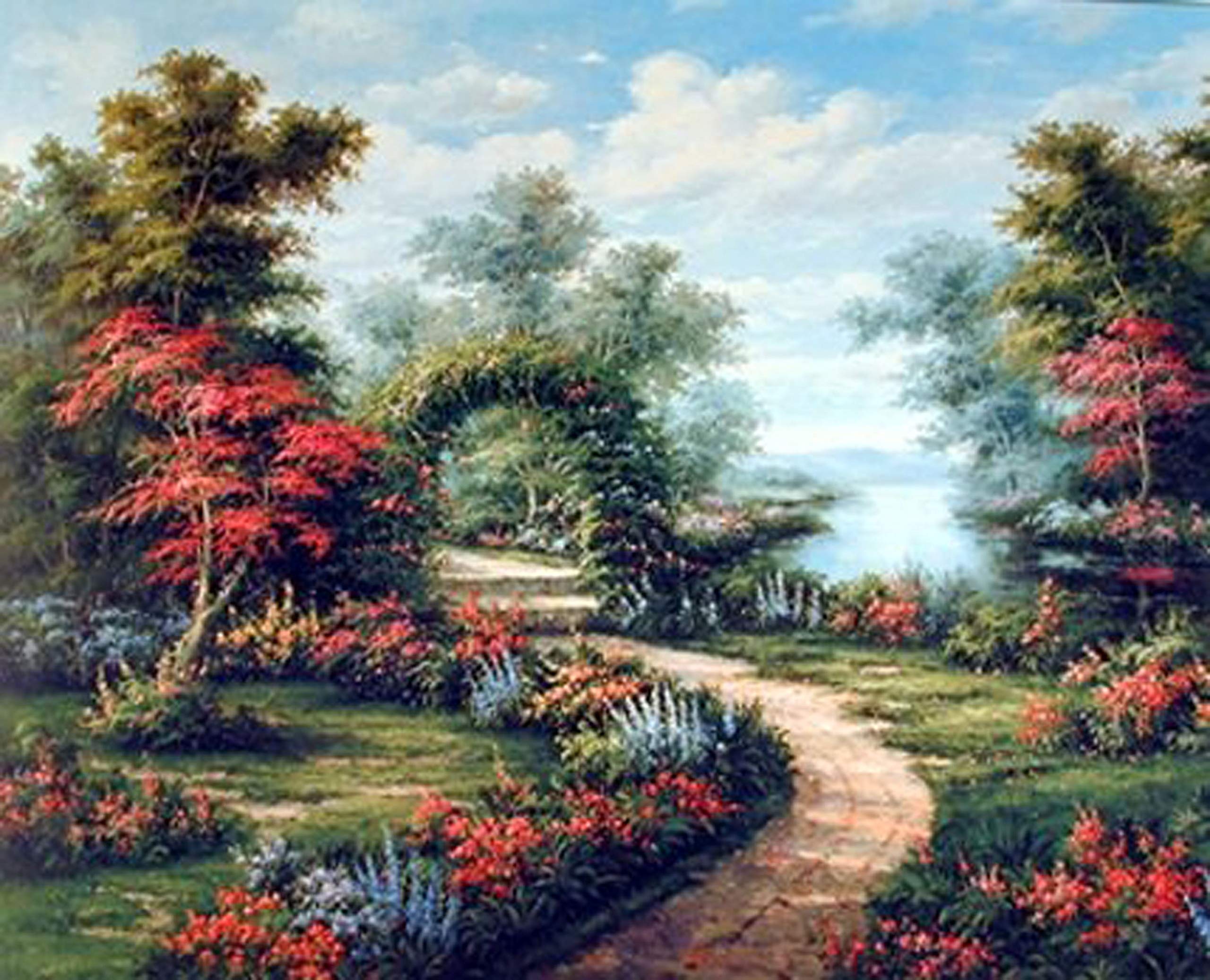 Poster Géant Paysage Nature – 252cm X 150cm – Décoration Salon – Neuf