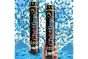 Vela de Humo para Revelación de Sexo: Cañón de Polvo de Confeti,...