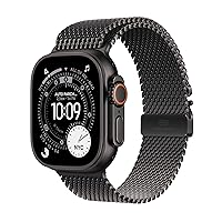 Apple Watch Ultra 3 GPS + Cellular, Cassa 49 mm in titanio nero con Loop in maglia