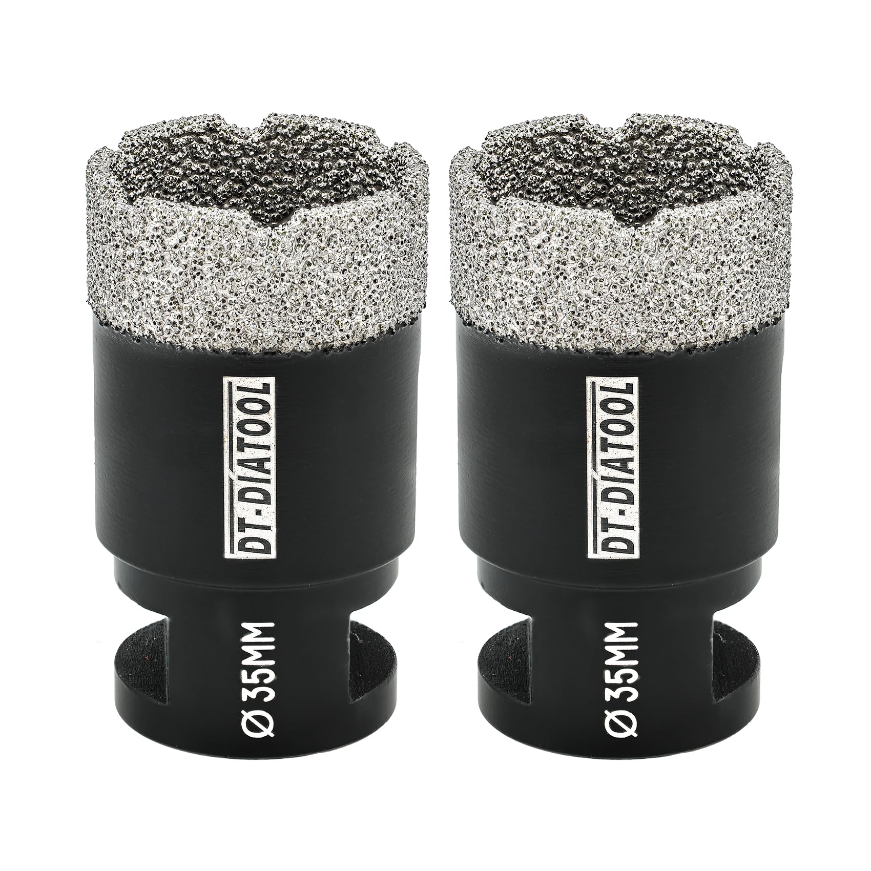 Forets Diamant 2 Pièces 35mm Trépans De Forage Avec Filetage M14 Pour Percage A Sec En Porcelaine Carrelage Granit Marbre 82493352