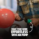 Just Party Hand Held Balloon Air Pump Party Decoration Item for Birthday / Anniversary / Party Decoration , Assorted Colour gallery image