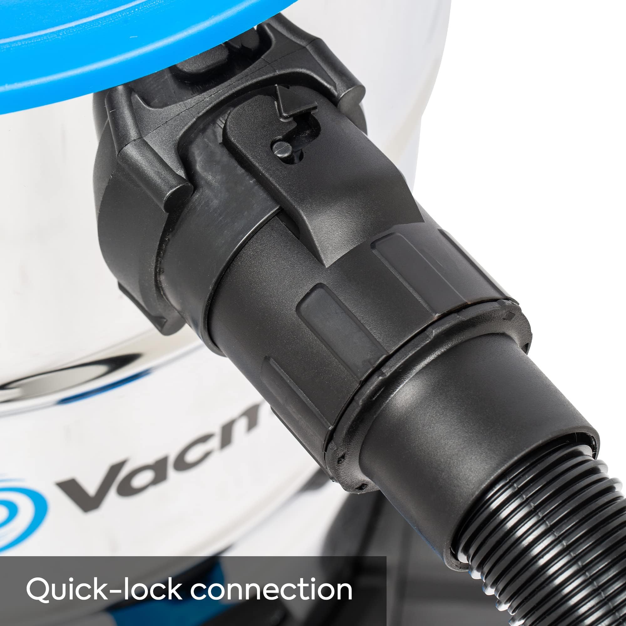 Vacmaster VQ1530SFDC 3in1 Nass- und Trockensauger 1500W 30L Edelstahl