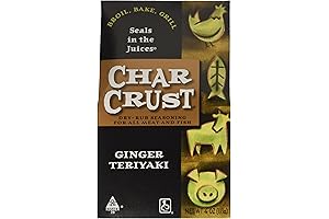 Rub Seasoning Ginger Teriyaki for an Authentic Char Crust