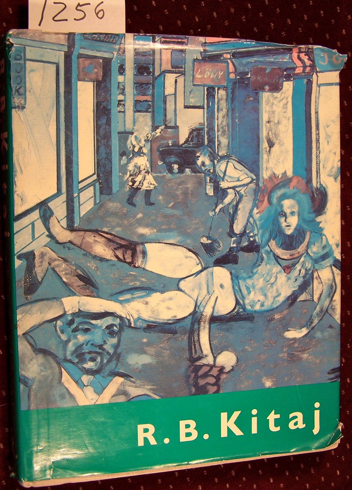 Livre d'art R.B. Kitaj rétrospective monographie reliée grand format