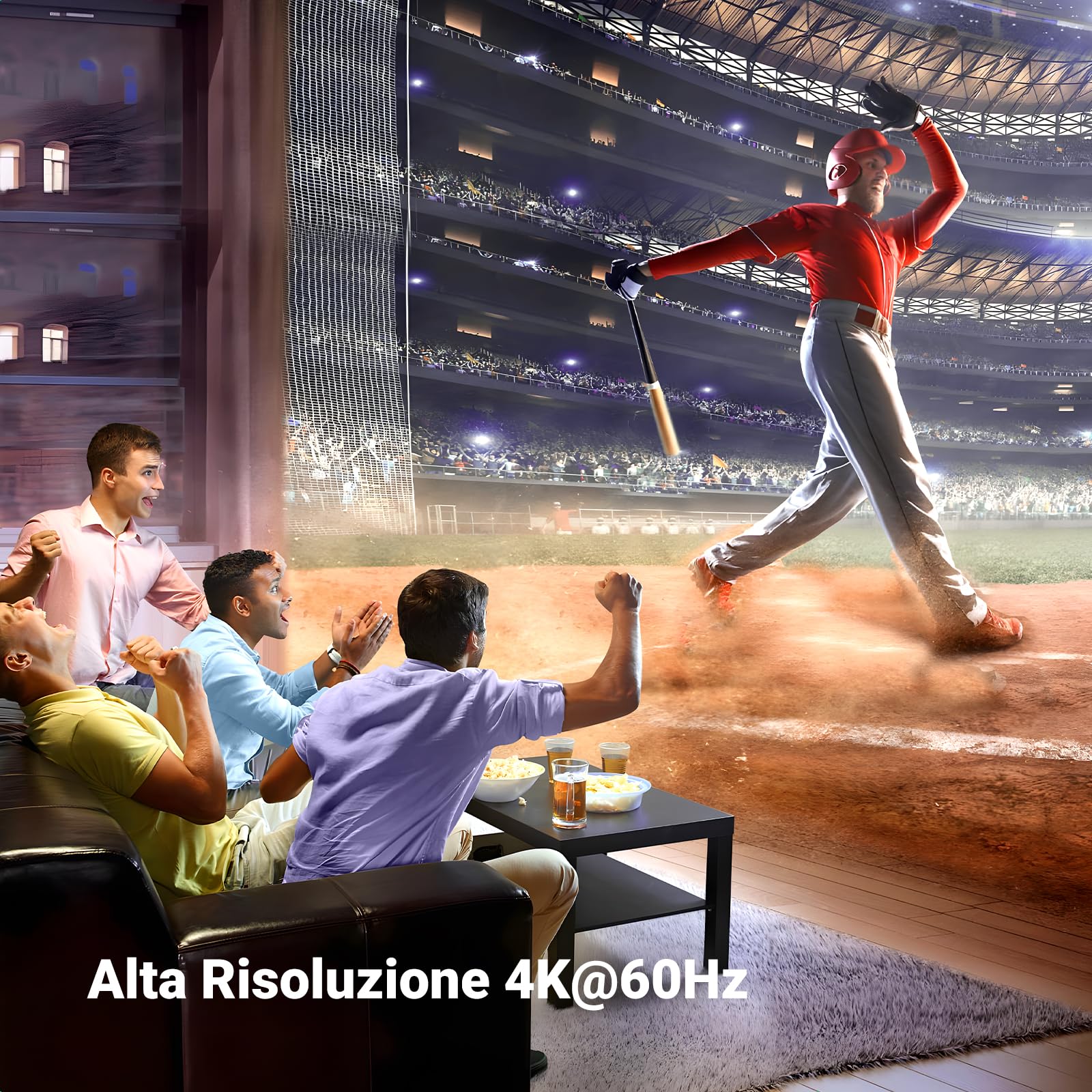 UGREEN HDMI Switch 4K 60Hz Sdoppiatore Bidirezionale 2 Ingressi 1 Uscita o 1 In 2 Out Splitter Compatibile con PS5 PS4 TV Box TV Stick Xbox One Blu Ray, PC, Proiettore (Grigio)