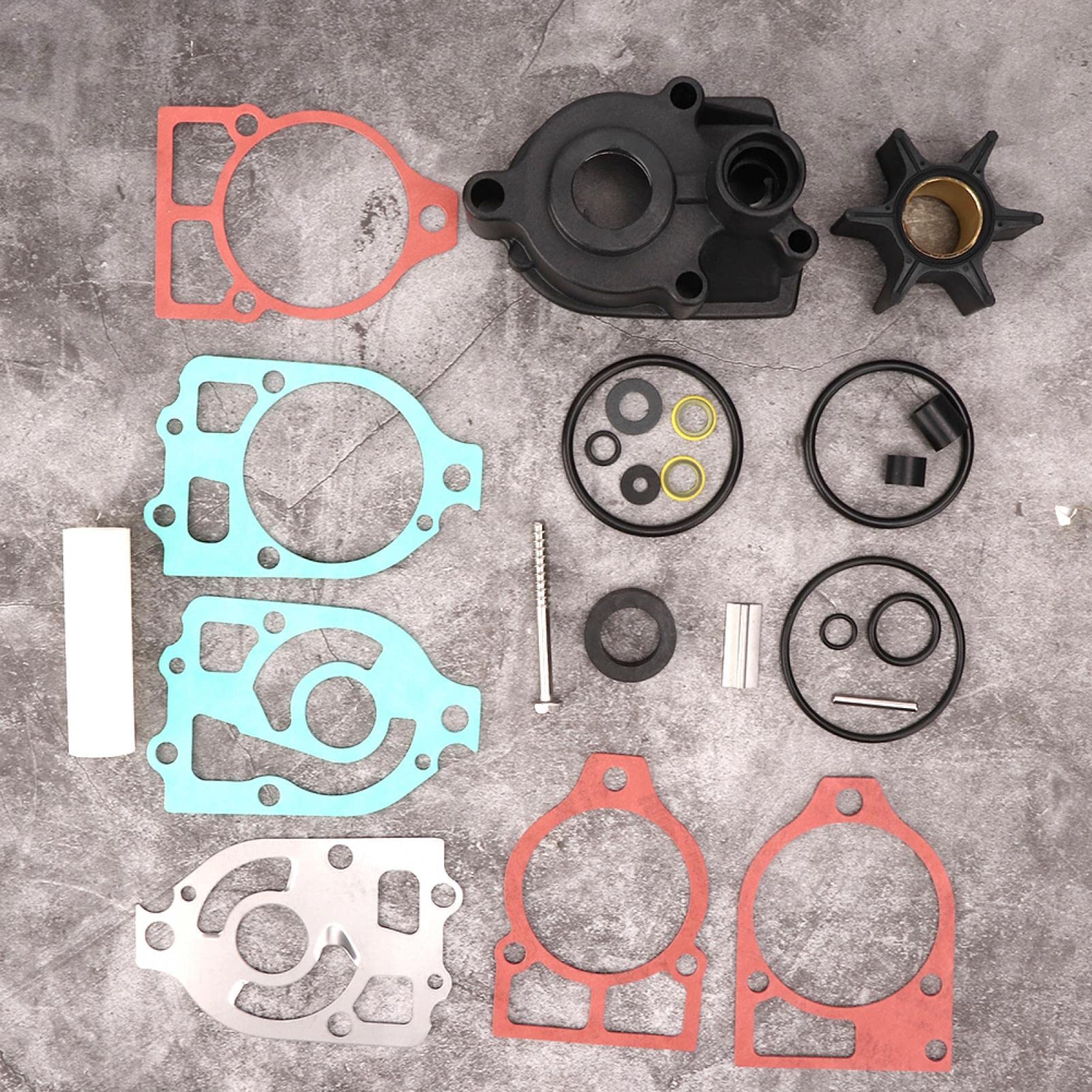 Kit Riparazione Pompa Acqua 394711 Per Motori Marini Evinrude - Con Girante E Accessori - Foto 8