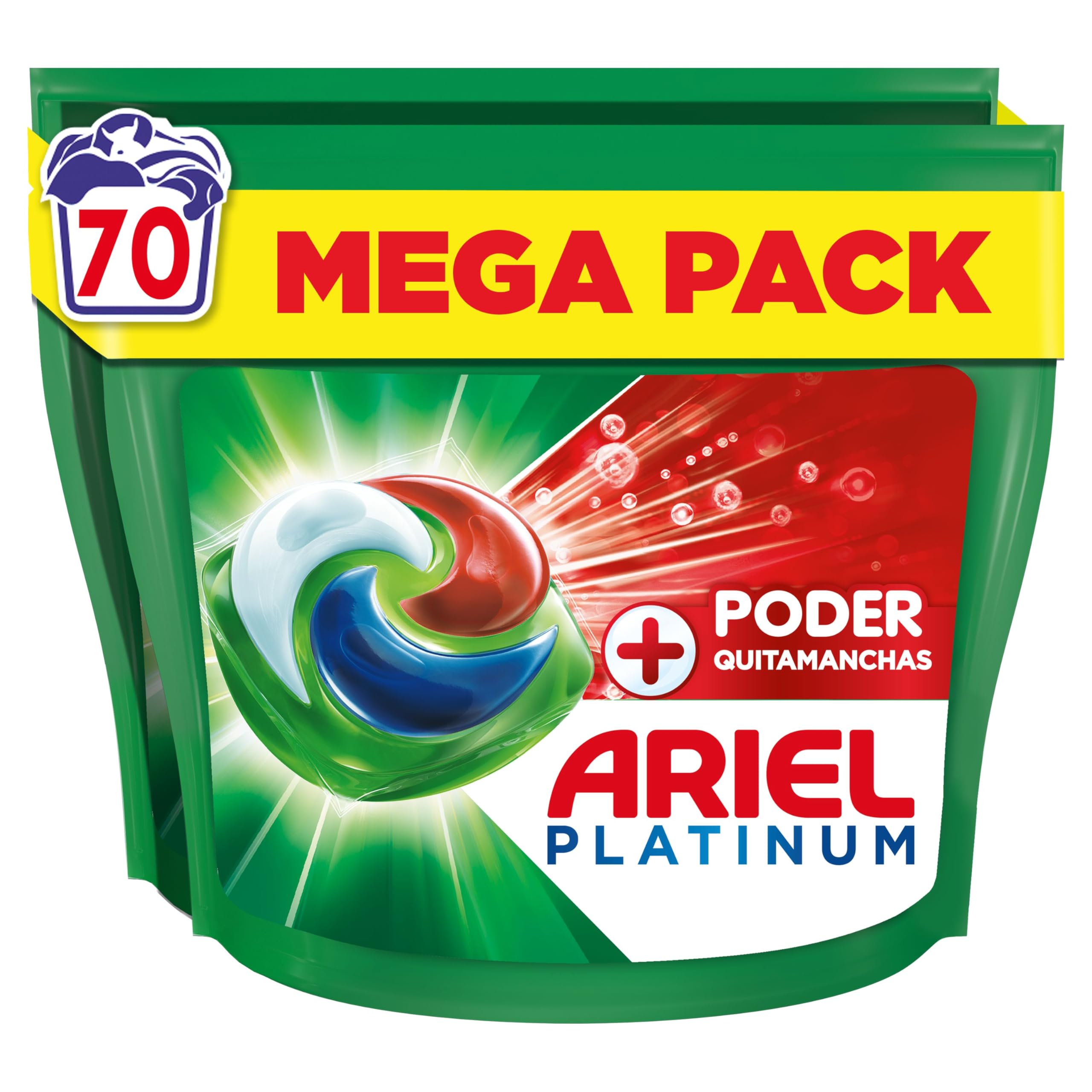 Ariel PODs Platinum Detergente 70 Lavados