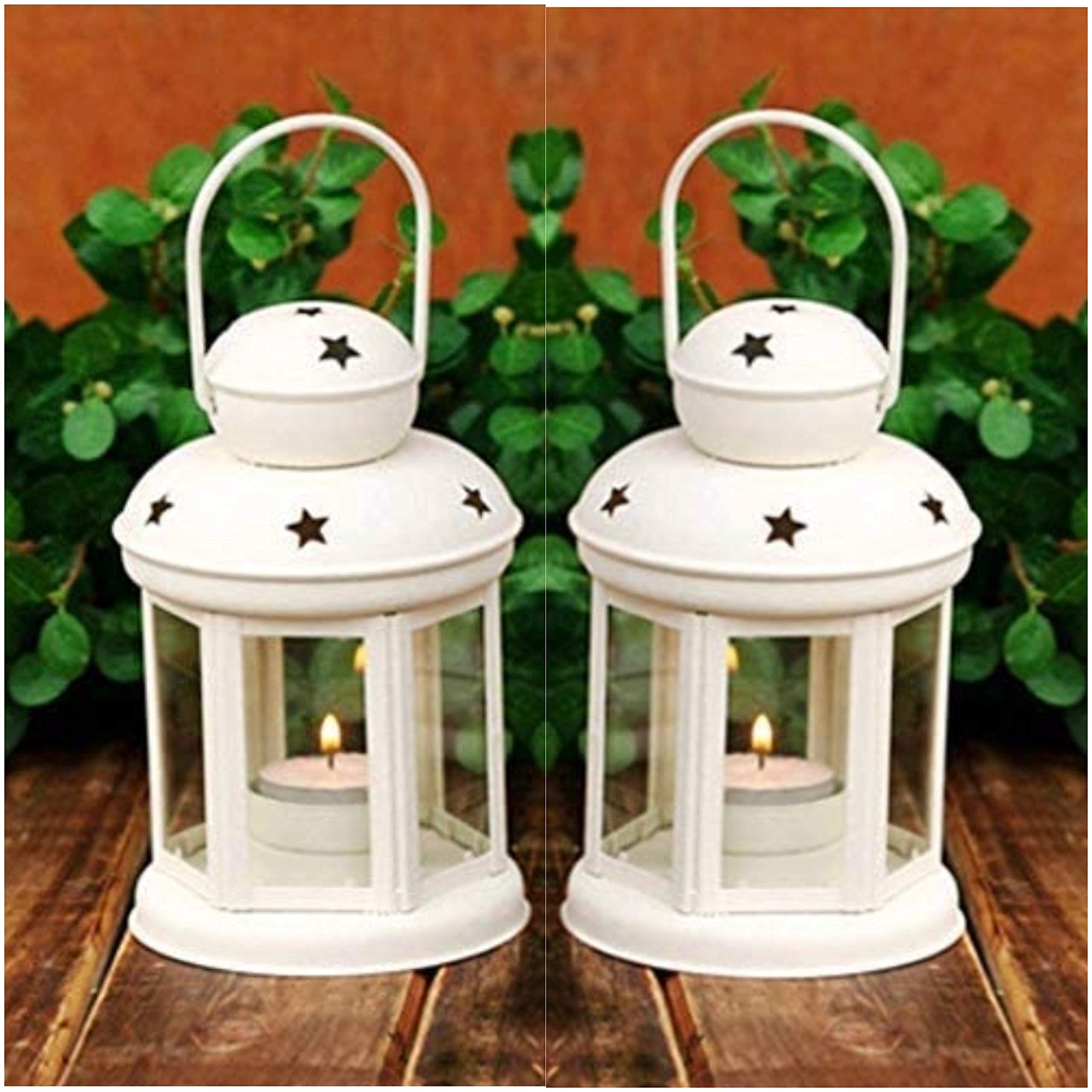 Global Decor Stainless Steel Decorative (Decorative Iron Lantern)