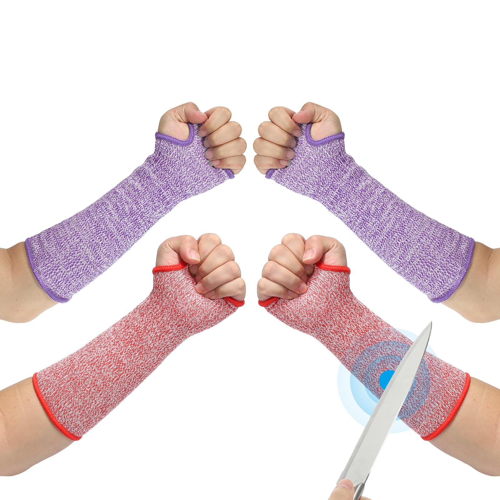 PATIKIL 10 Inch Cut Resistant Sleeve