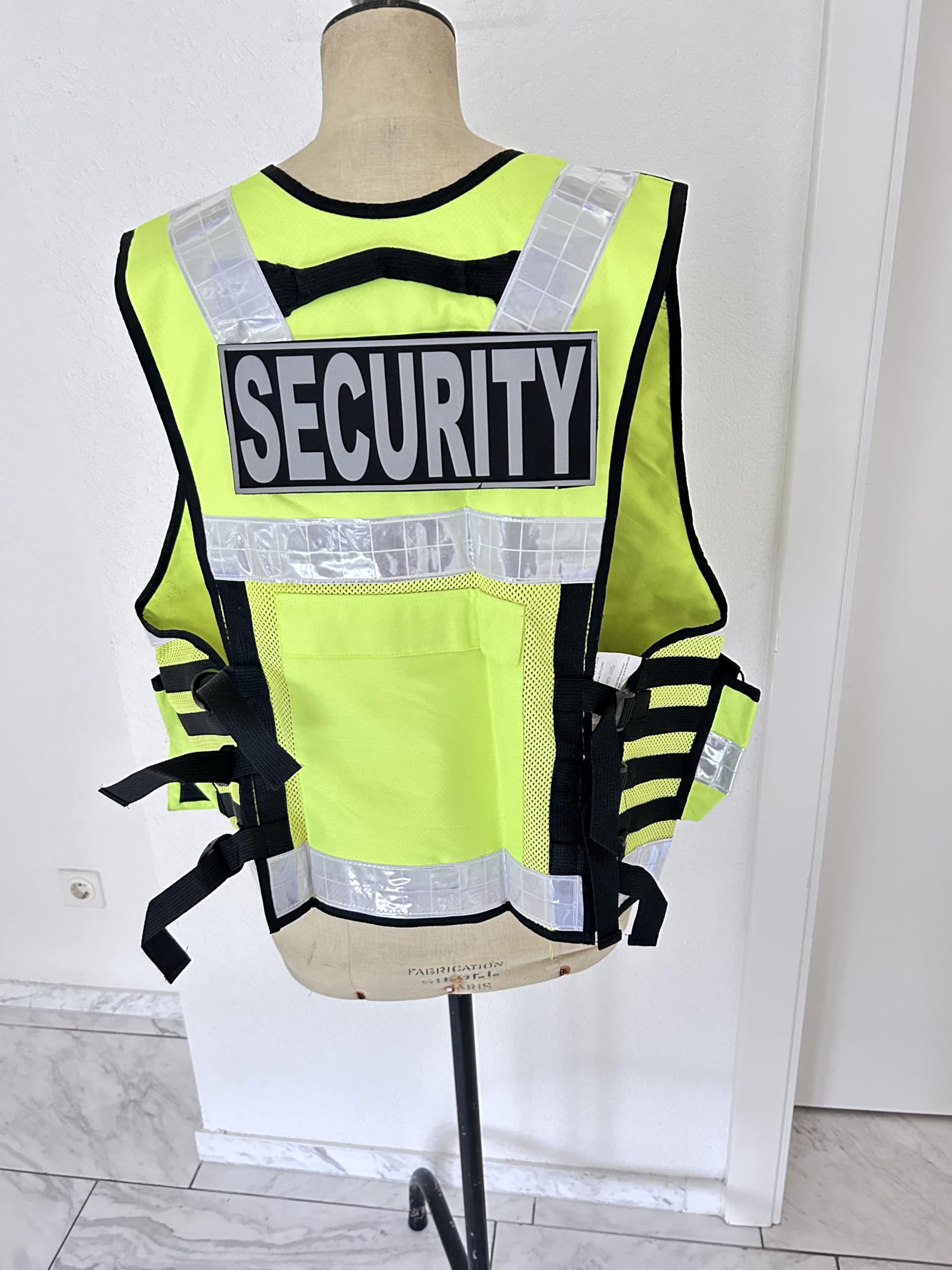 Sicherheitsweste Security Reflektorweste 304 Gelb& Security