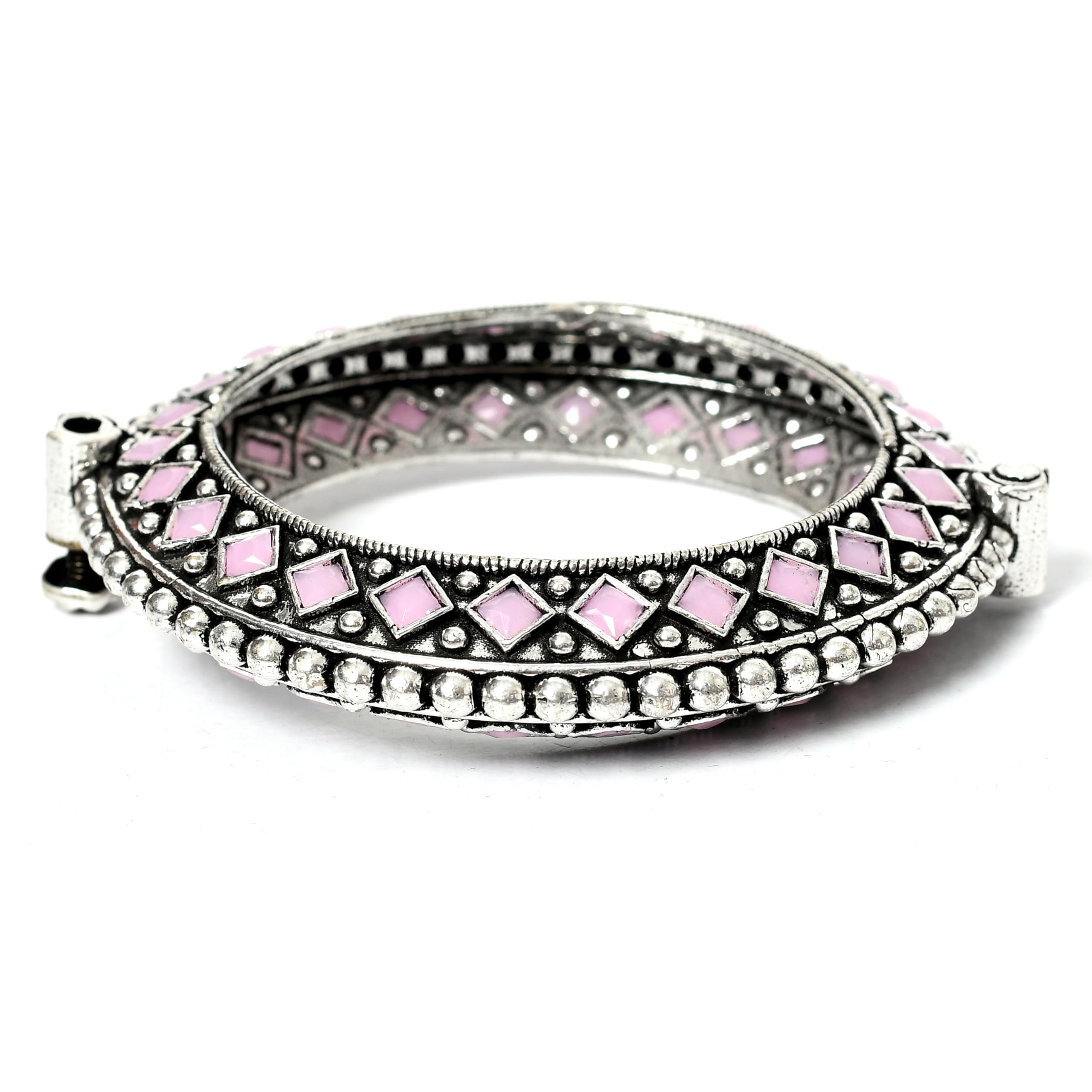 Paradise Jewels Oxidised Jewellery Single hand Pink Bangle Bracelet (B0CKCYN87J) Amazon Price History, Amazon Price Tracker