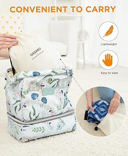 Miniatura 5 de GAGAKU Portabebés para bebés de 4 a 36 meses, fácil de llevar, boca en la cara hacia afuera y hacia afuera, transporte delantero y trasero para