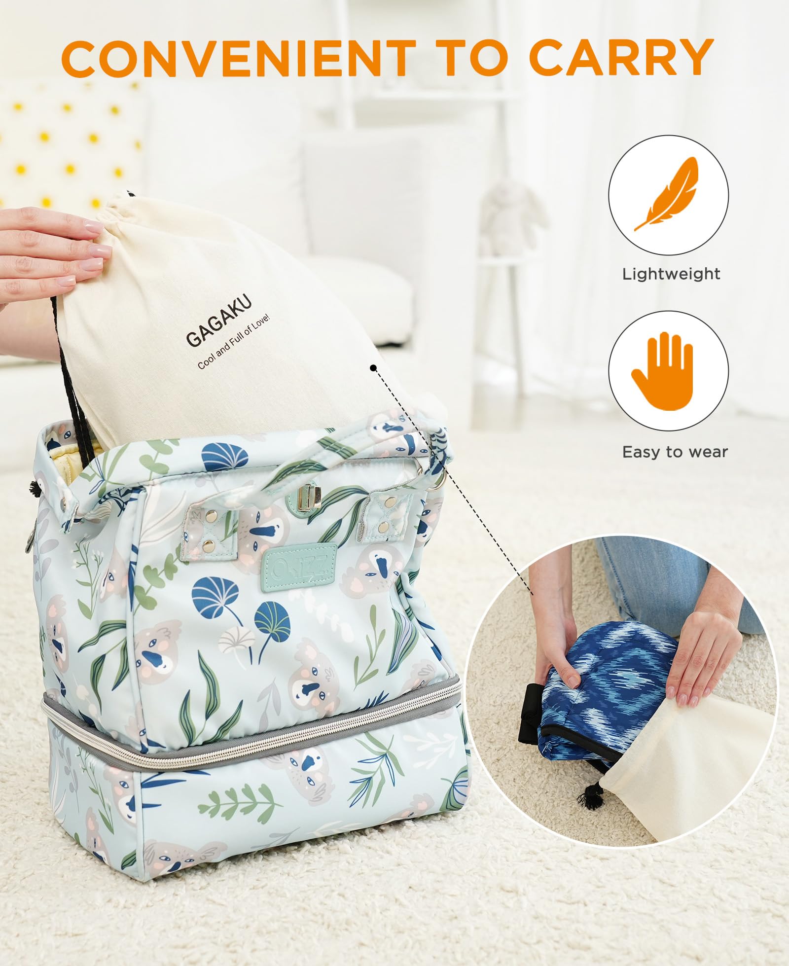 GAGAKU Cinghie Per Bambini Tracolla Imbottita Regolabile Portabebè Ergonomico Portatile Con Seggiolino Antiscivolo Per Neonati E Bambini Piccoli (6,4-20 Kg) - Modelli blu