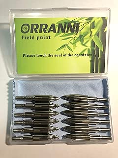 ORRANNI Stainless Steel Archery Field Points,Various Outside Diameter,100/125 Grains,Screw in Archery Field Tips(1 Dozen) - coolthings.us