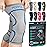 Modvel 2 Pack Knee Brace for Women & Men - Workout Knees Compression Sleeve for Knee Pain Relief Joint Support for ACL, Arthritis, Meniscus Tear Knees Brace for Sports, Rodilleras para Gym Fitness