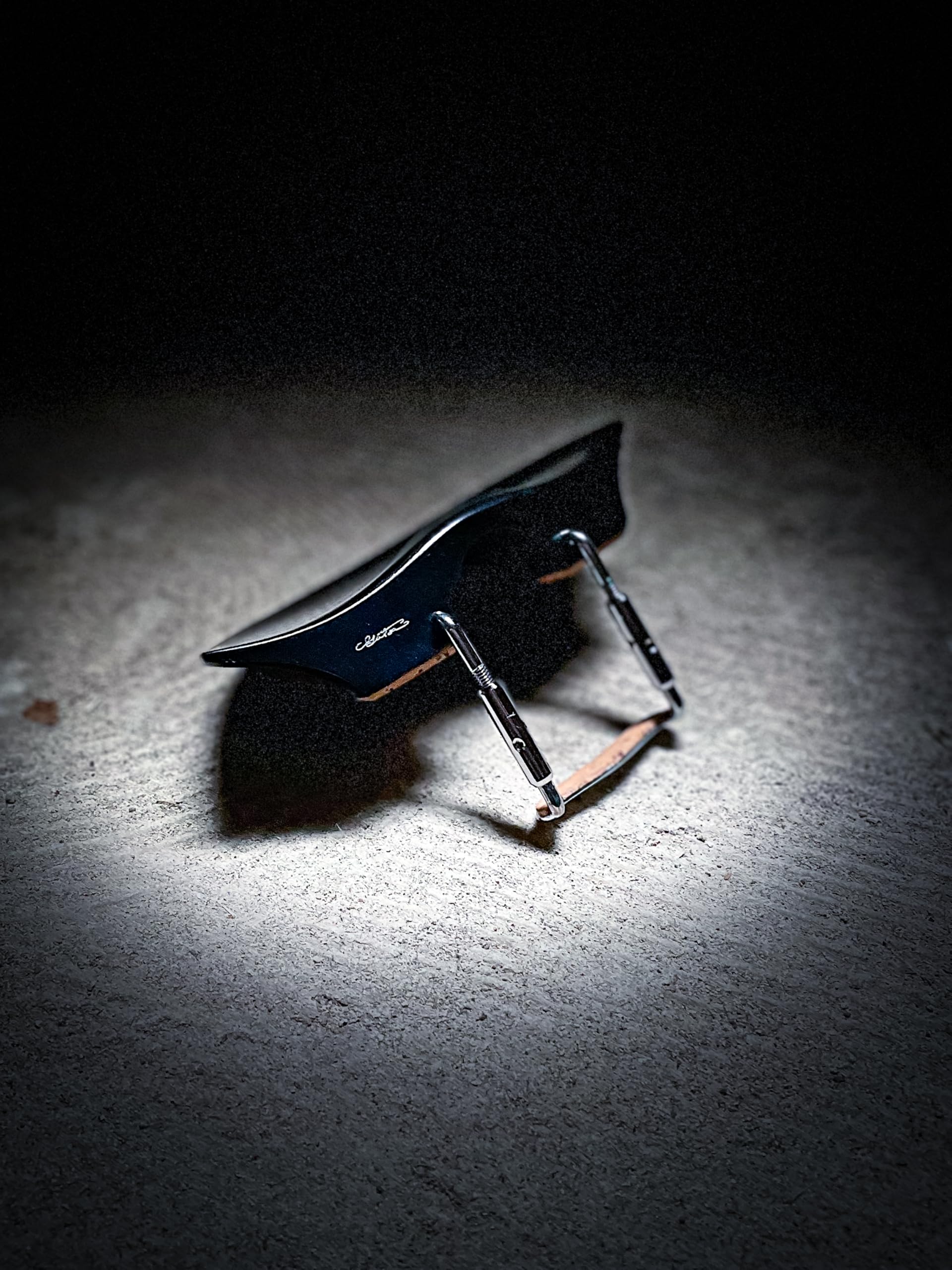 Conrad Gotz ZK4880 Chinrest Flesch per violino, ebano