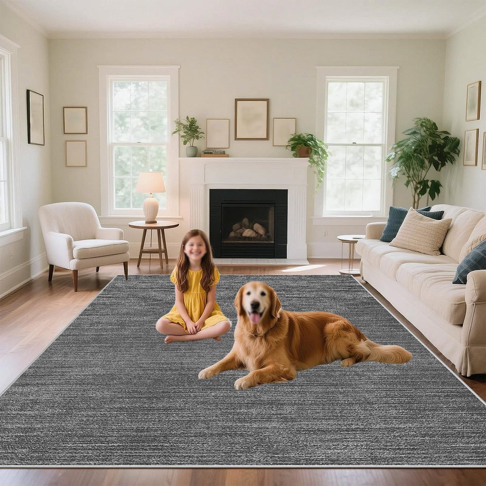 Tapis de cuisine antidérapant et lavable fini les glissades avec ce grand tapis 200x250