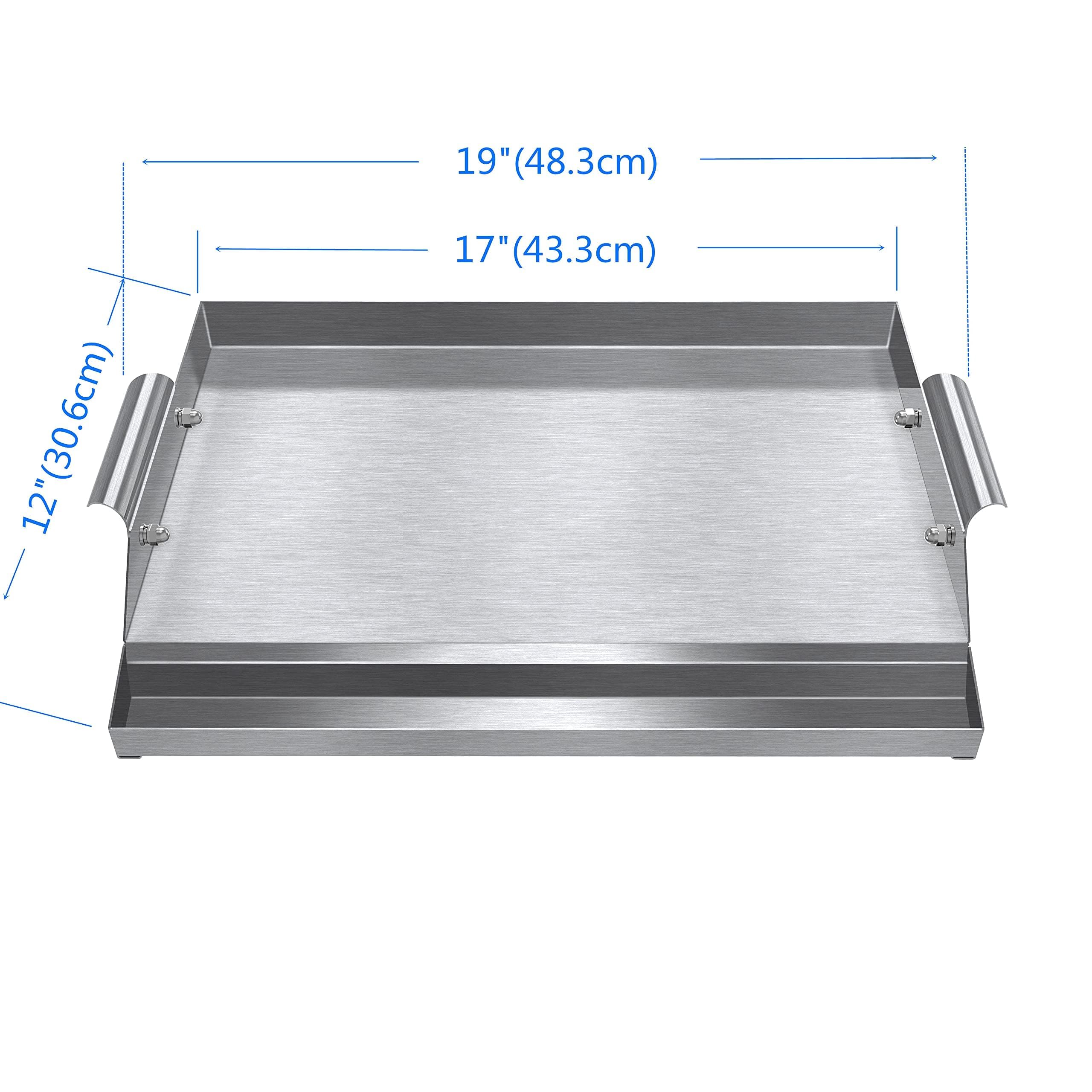 RARA® Plaque De Cuisson En Acier Inoxydable Avec Grilles – Plat à Rôtir