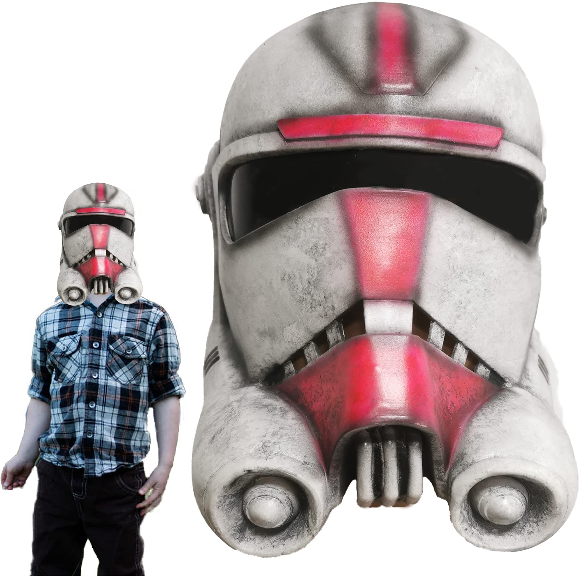 Buy The Bad Batch Hunter Mask Latex Soldier Helmet Cosplay Accessories Masquerade Party Costume