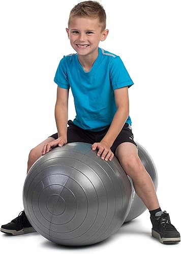 Bintiva Kids Therapy - Pelota de cacahuete - Equipo sensorial para habitación - Asiento de movimiento para embarazo, terapia física, yoga, ejercicio